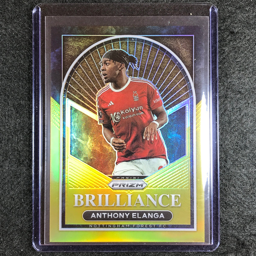 2023-24 Prizm Epl Anthony Elanga Brilliance Gold 9/10
