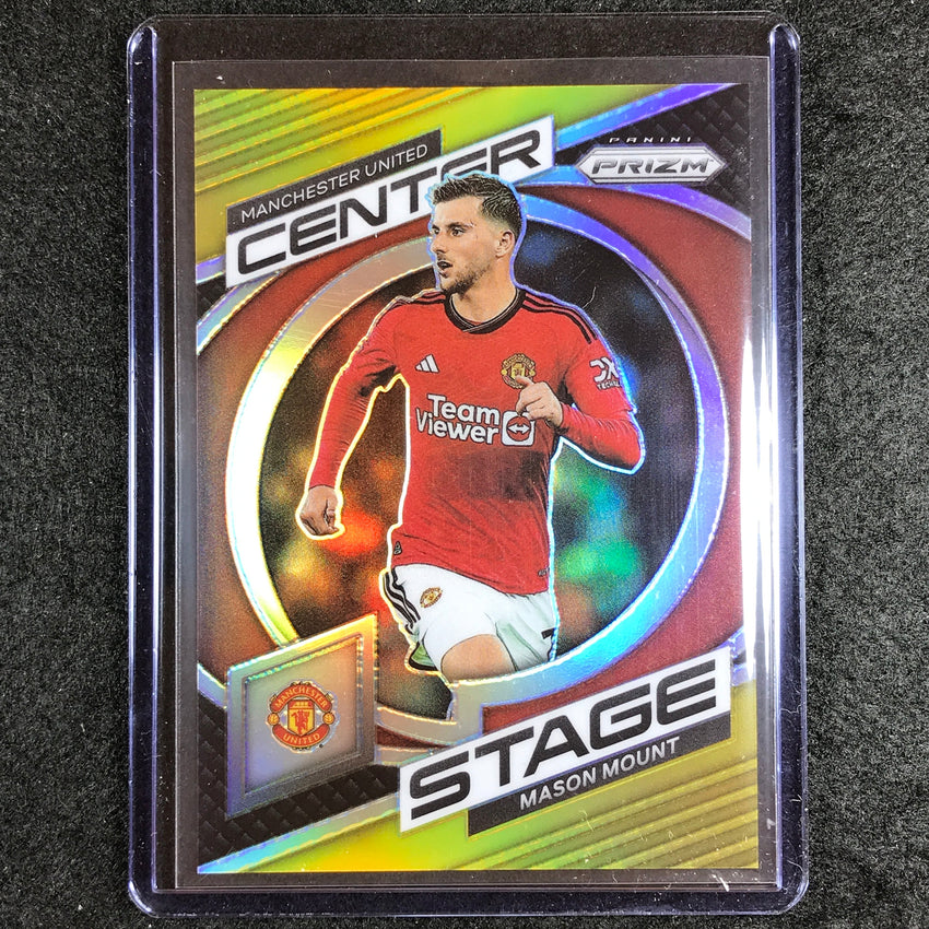 2023-24 Prizm Epl Mason Mount Center Stage Gold 3/10