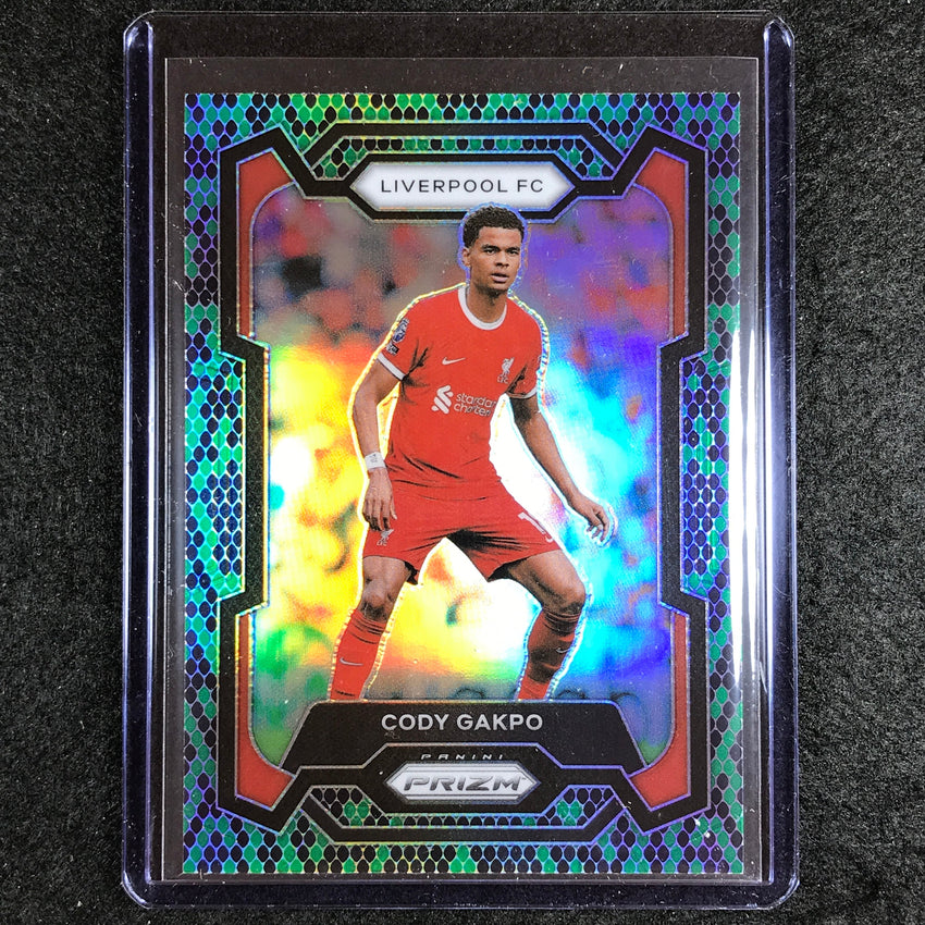 2023-24 Prizm Epl Cody Gakpo Base Snakeskin Ssp #77
