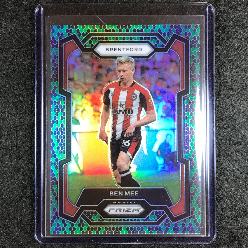 2023-24 Prizm Epl Ben Mee Base Snakeskin Ssp No 142