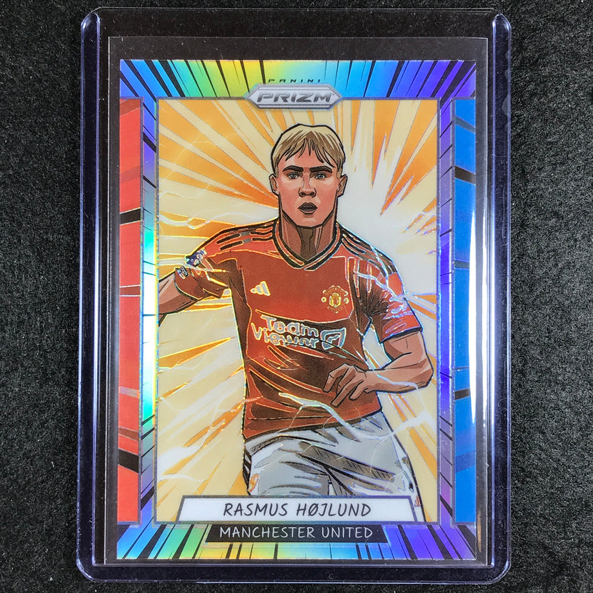 2023-24 Prizm Epl Rasmus Hojlund Manga Ssp #8