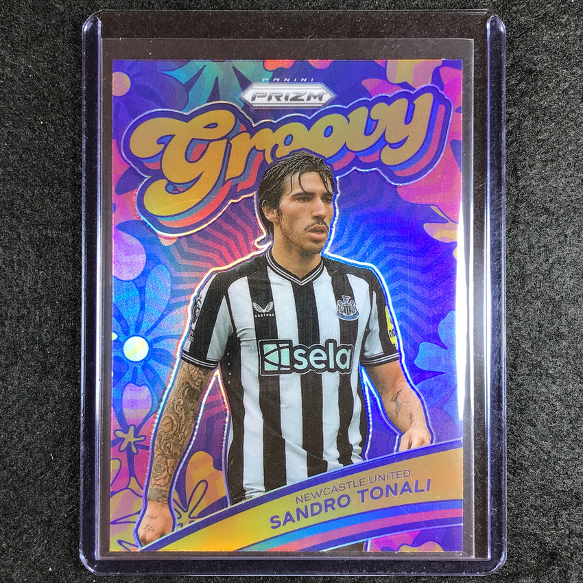 2023-24 Prizm Epl Sandro Tonali Groovy Ssp #9