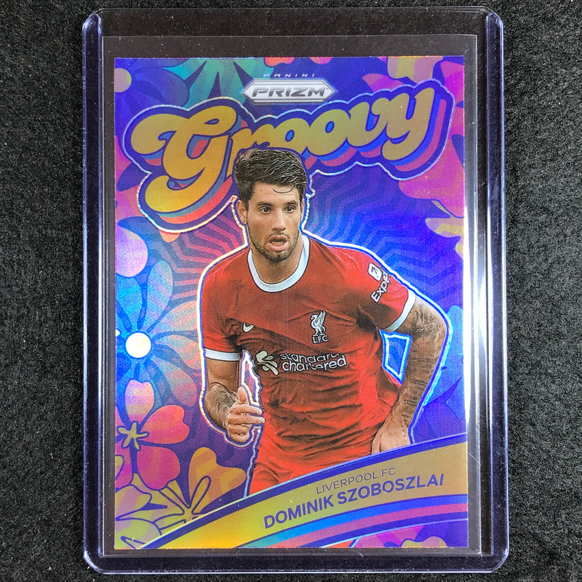 2023-24 Prizm Epl Dominik Szoboszlai Groovy Ssp No 11