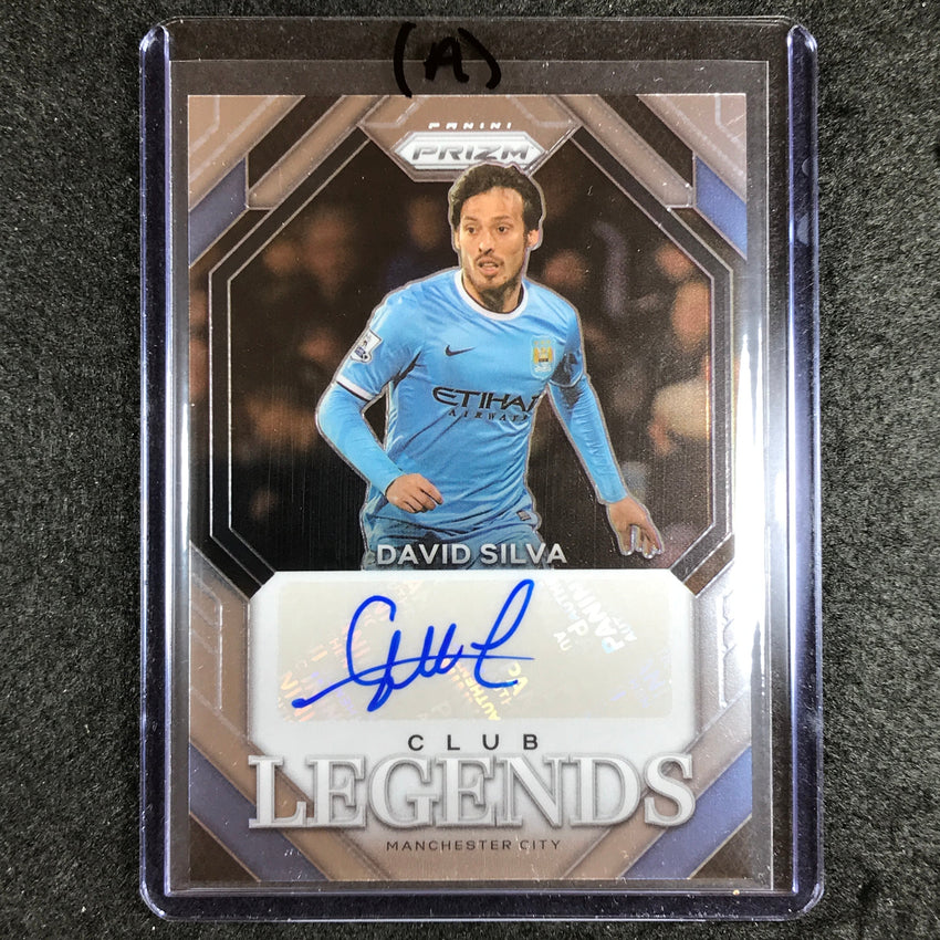 2023-24 Prizm Epl David Silva Club Legends Auto #Ds A