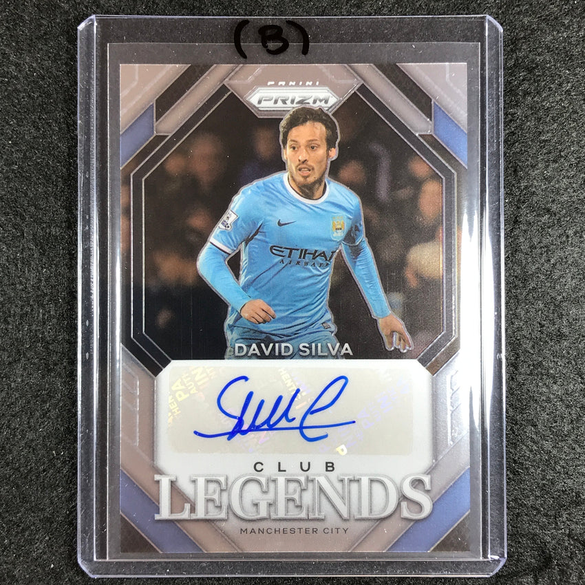 2023-24 Prizm Epl David Silva Club Legends Auto No Ds B