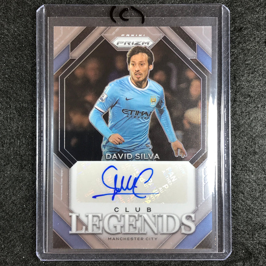 2023-24 Prizm Epl David Silva Club Legends Auto No Ds C