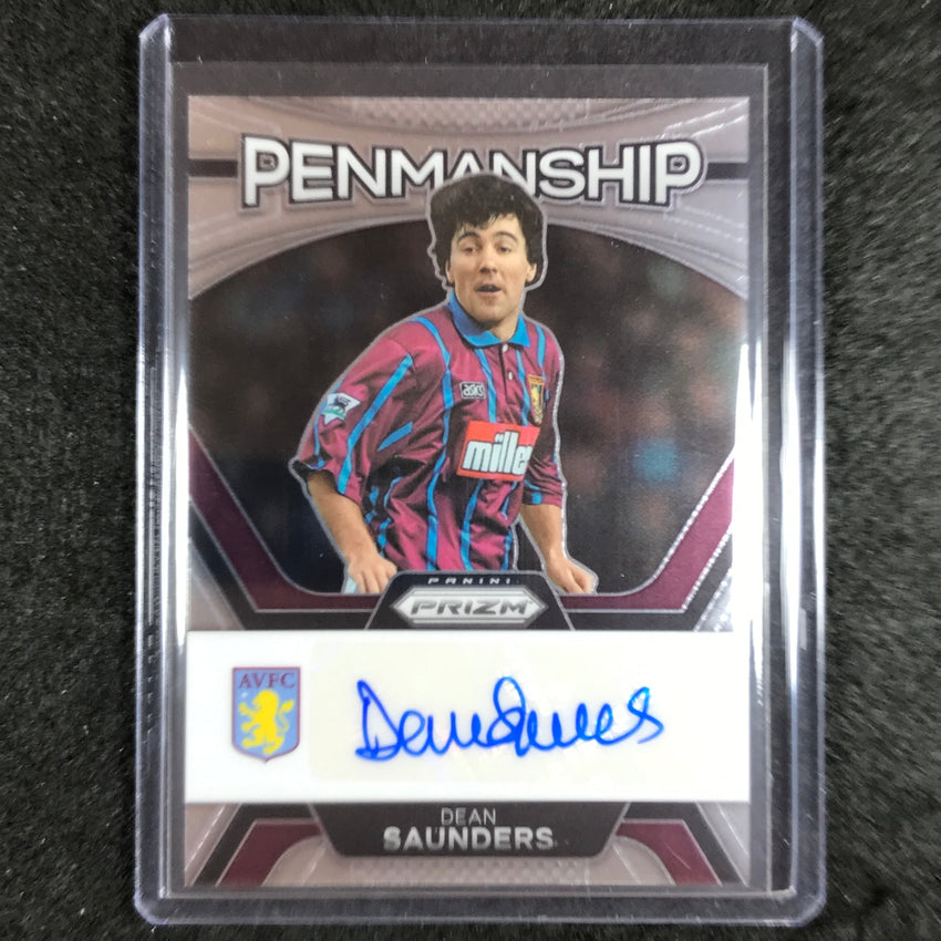 2023-24 Prizm Epl Dean Saunders Penmanship Auto No Dsa