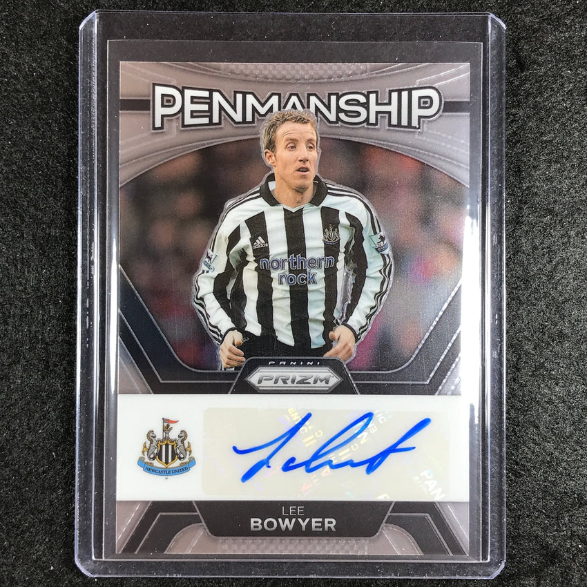 2023-24 Prizm Epl Lee Bowyer Penmanship Auto No Lb