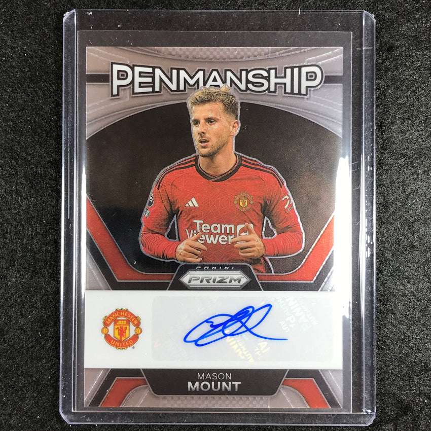 2023-24 Prizm Epl Mason Mount Penmanship Auto #Mmo