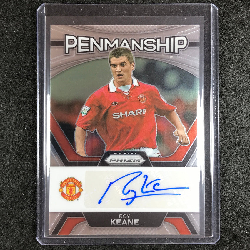 2023-24 Prizm Epl Roy Keane Penmanship Auto No Rk