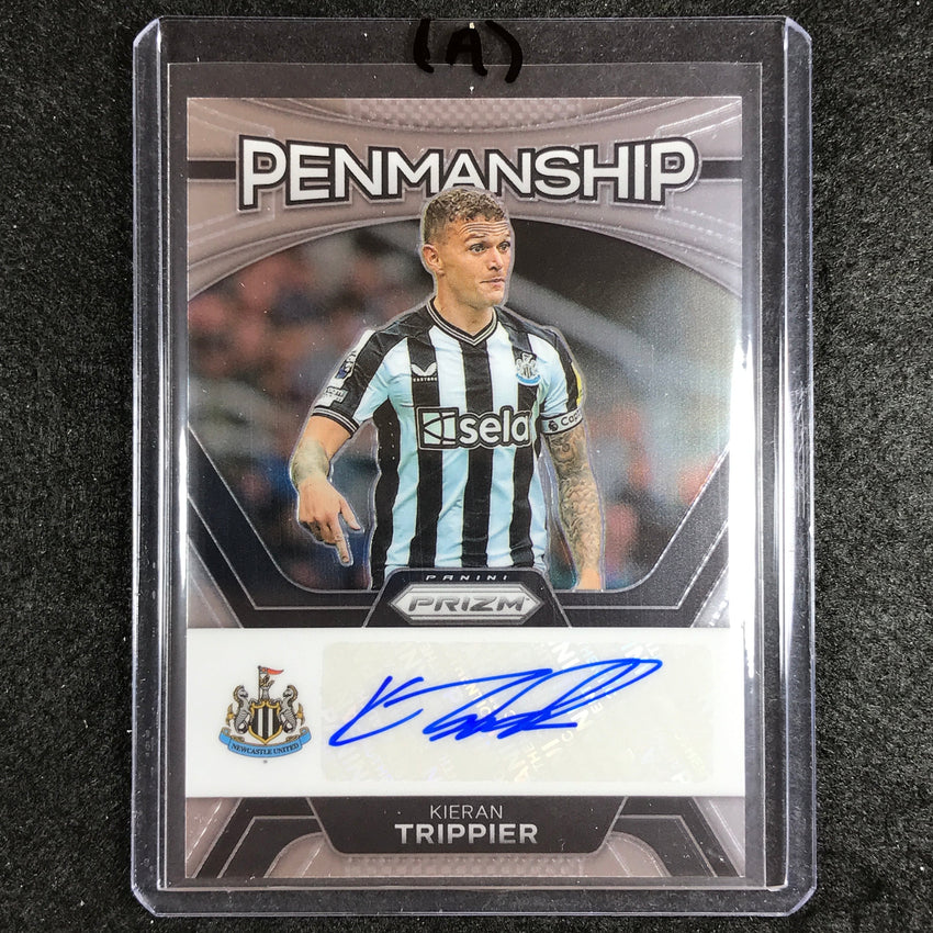 2023-24 Prizm Epl Kieran Trippier Penmanship Auto No Kt A
