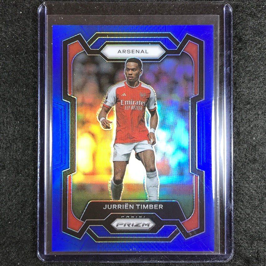 2023-24 Prizm Epl Jurrien Timber Base Blue 19/299 #32