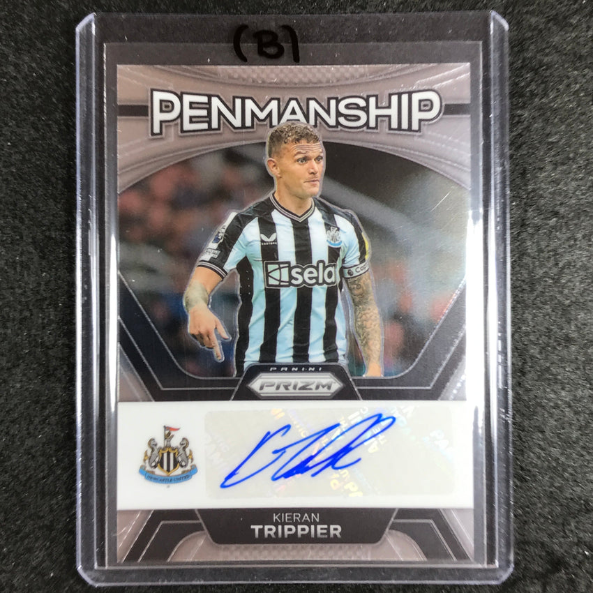 2023-24 Prizm Epl Kieran Trippier Penmanship Auto No Kt B