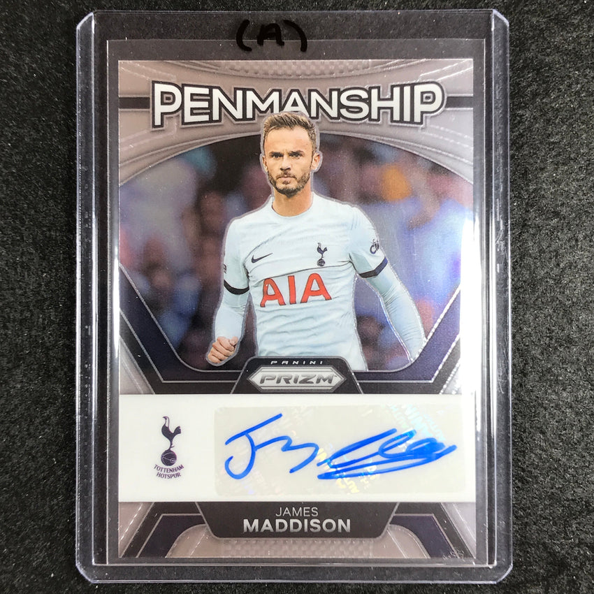 2023-24 Prizm Epl James Maddison Penmanship Auto No Jm A
