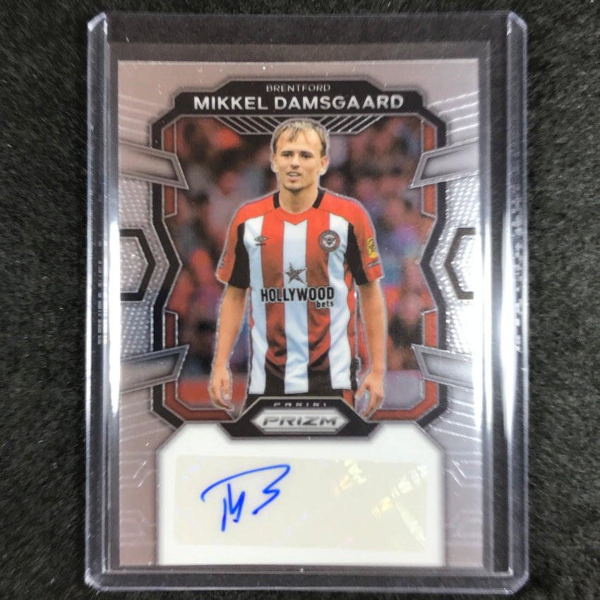 2023-24 Prizm Epl Mikkel Damsgaard Signatures Auto No Mda
