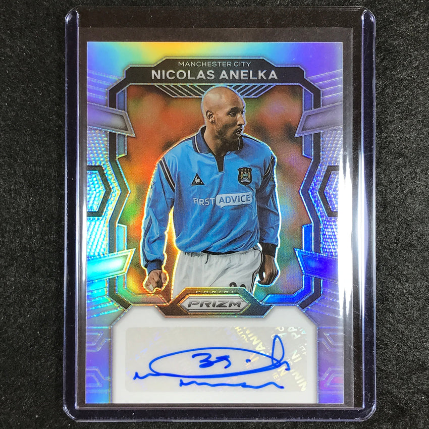 2023-24 Prizm Epl Nicolas Anelka Signatures Auto Silver Prizm 87/99