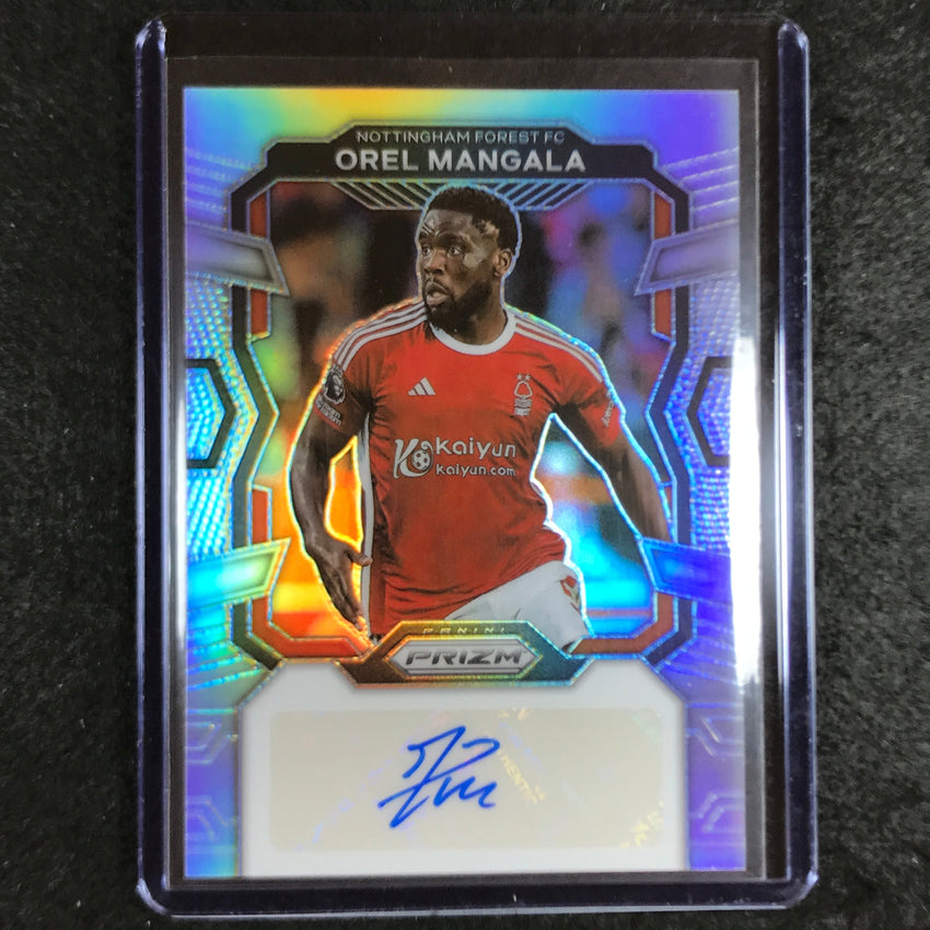 2023-24 Prizm Epl Orel Mangala Signatures Auto Silver Prizm 78/99
