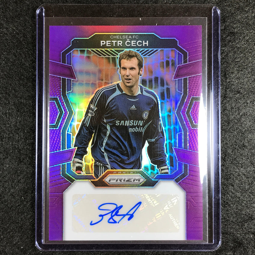 2023-24 Prizm Epl Petr Cech Signatures Auto Purple 20/25