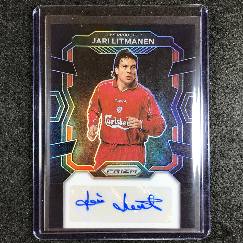 2023-24 Prizm Epl Jari Litmanen Signatures Auto Black 1/1