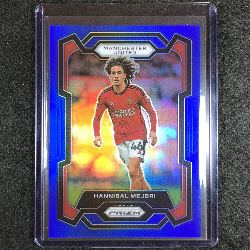 2023-24 Prizm Epl Hannibal Mejbri Base Blue 206/299 #46