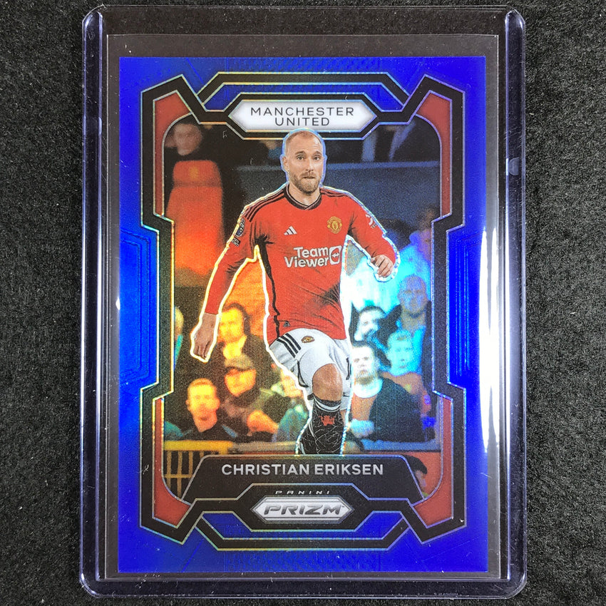2023-24 Prizm Epl Christian Eriksen Base Blue 258/299 #53