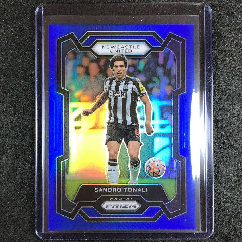 2023-24 Prizm Epl Sandro Tonali Base Blue 133/299 #59