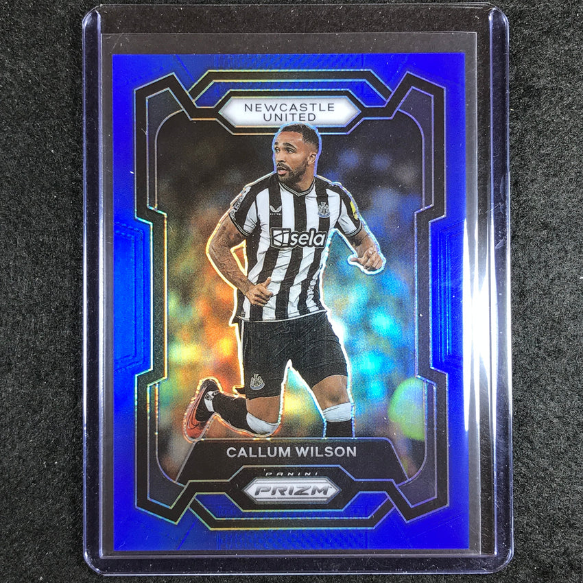 2023-24 Prizm Epl Callum Wilson Base Blue 107/299 #70