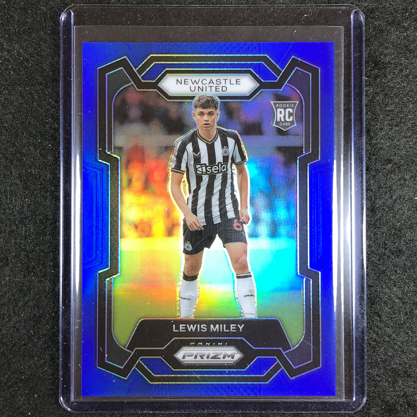 2023-24 Prizm Epl Lewis Miley Rookie Base Blue 102/299 No 72