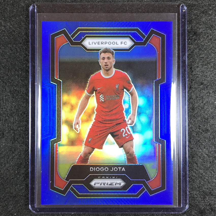 2023-24 Prizm Epl Diogo Jota Base Blue 205/299 No 74