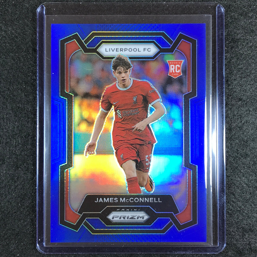 2023-24 Prizm Epl James Mcconnell Rookie Base Blue 47/299 No 85