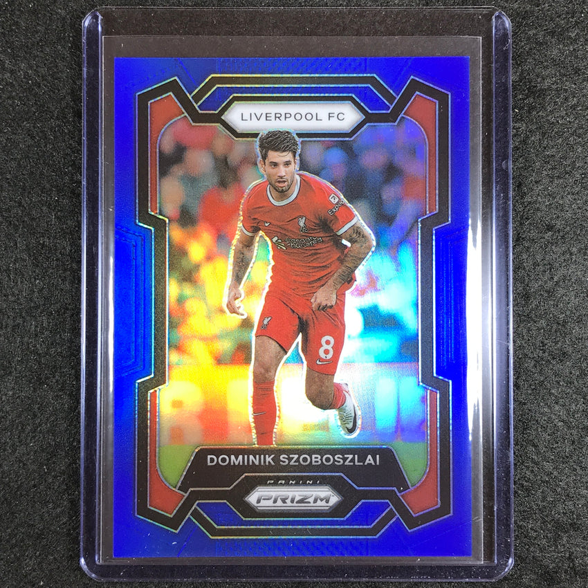 2023-24 Prizm Epl Dominik Szoboszlai Base Blue 155/299 No 86