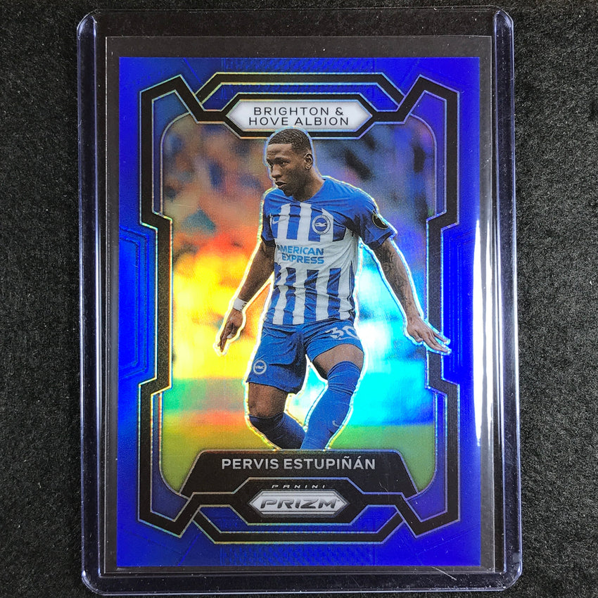 2023-24 Prizm Epl Pervis Estupinan Base Blue 221/299 #96