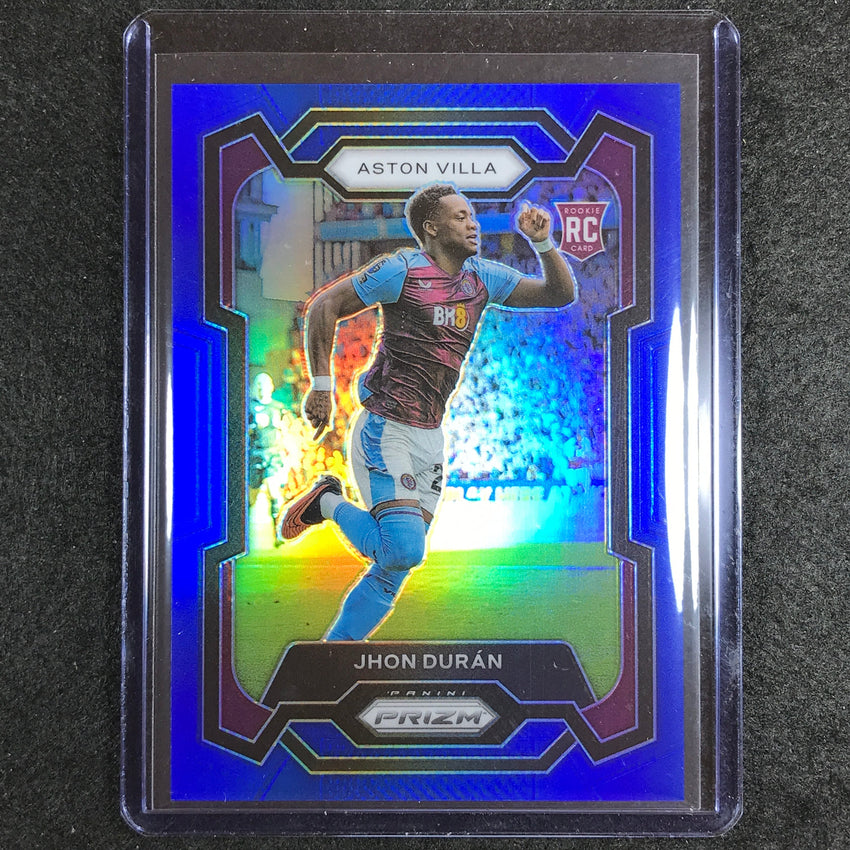 2023-24 Prizm Epl Jhon Duran Rookie Base Blue 226/299 #109
