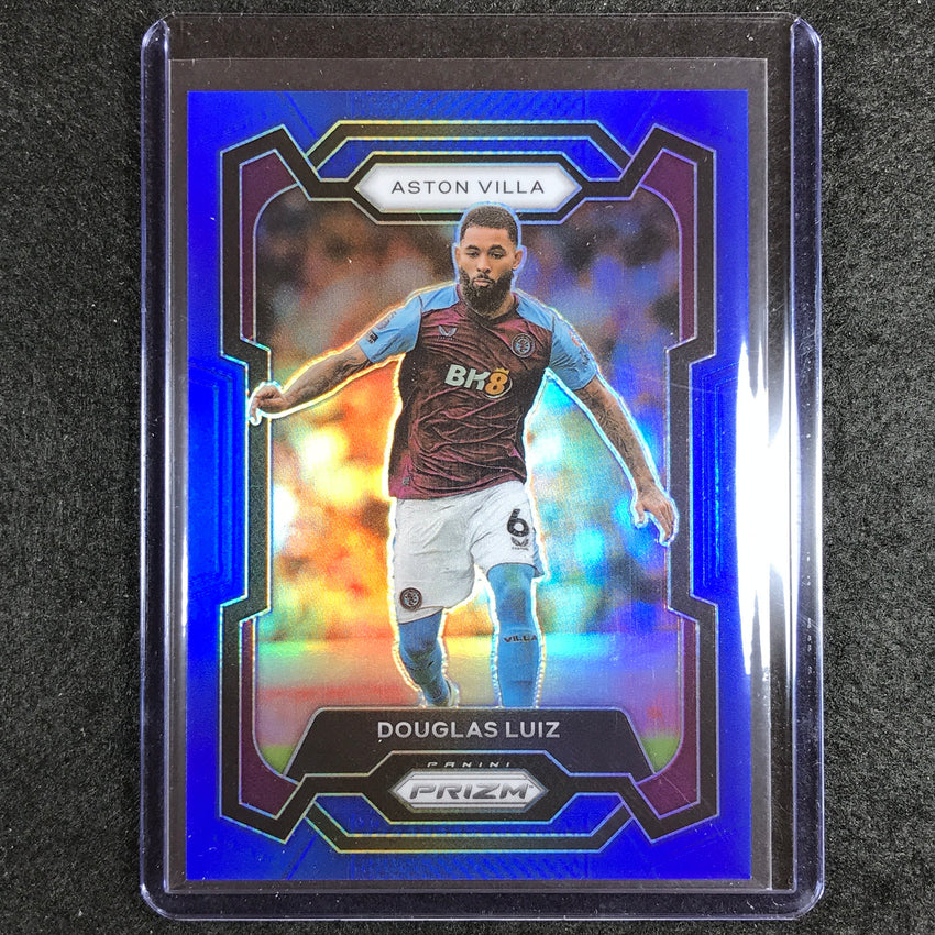2023-24 Prizm Epl Douglaas Luiz Base Blue 265/299 #113