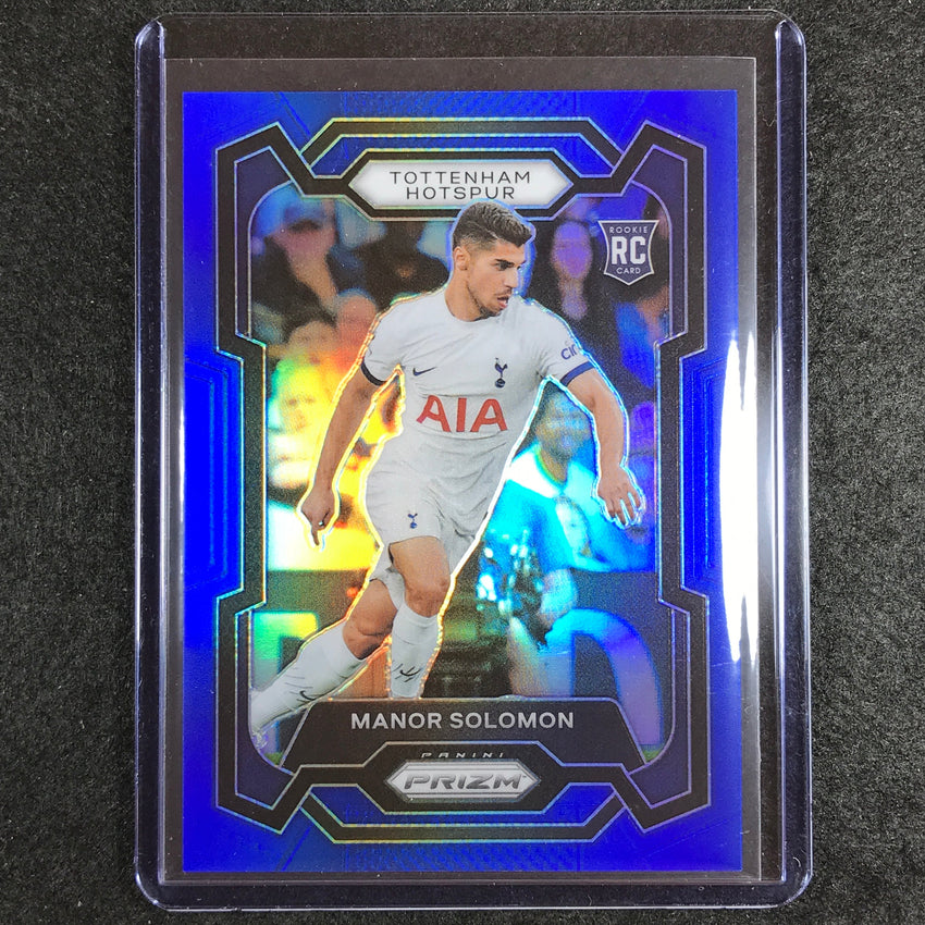 2023-24 Prizm Epl Manor Solomon Rookie Base Blue 57/299 #138