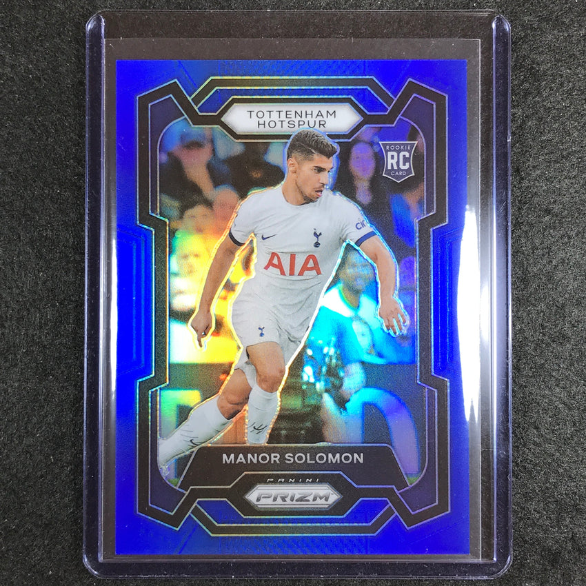 2023-24 Prizm Epl Manor Solomon Rookie Base Blue 145/299 No 138