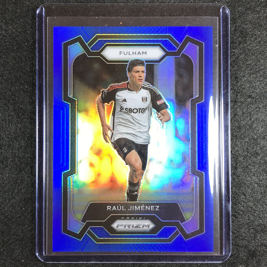 2023-24 Prizm Epl Raul Jimenez Base Blue 39/299 #163