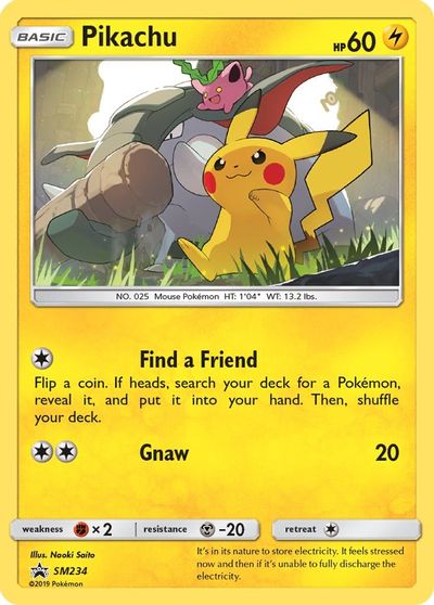 Pikachu - Sm234 - Holo Promo