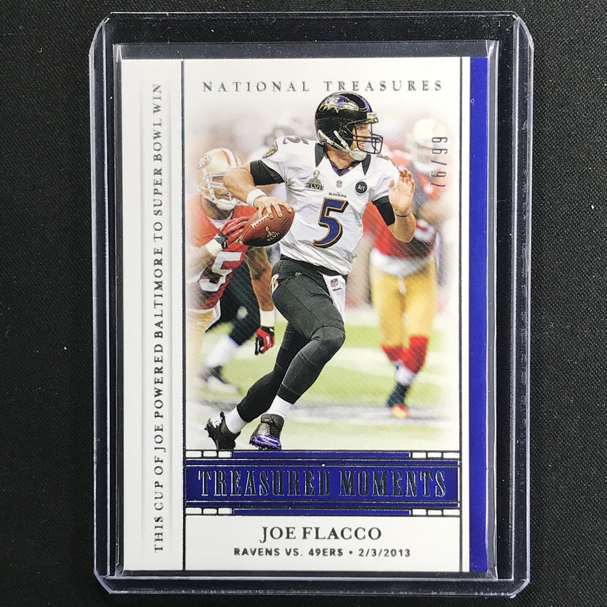 2020 National Treasures Joe Flacco Treasured Moments 76/99