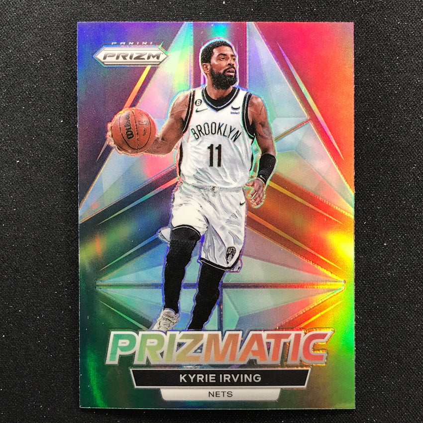 2022-23 Prizm Kyrie Irving Prizmatic Silver Prizm No 1