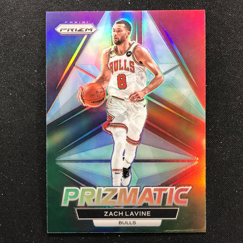 2022-23 Prizm ZACH LAVINE Prizmatic Silver Prizm #6