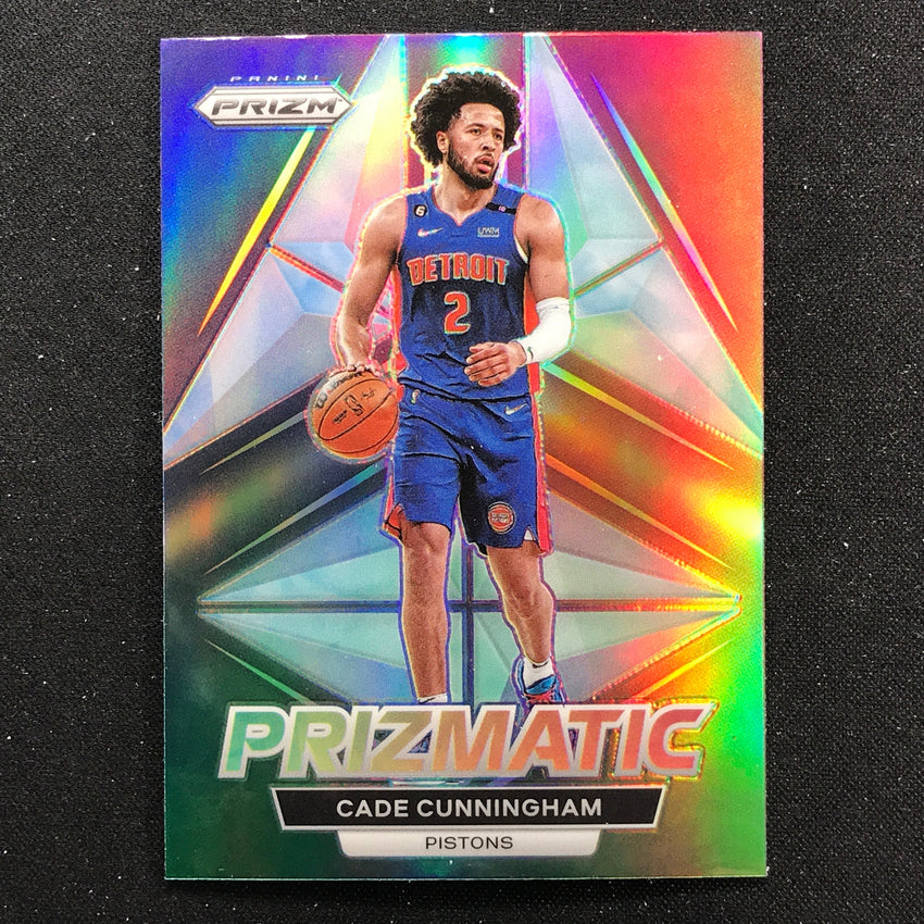 2022-23 Prizm CADE CUNNINGHAM Prizmatic Silver Prizm #8