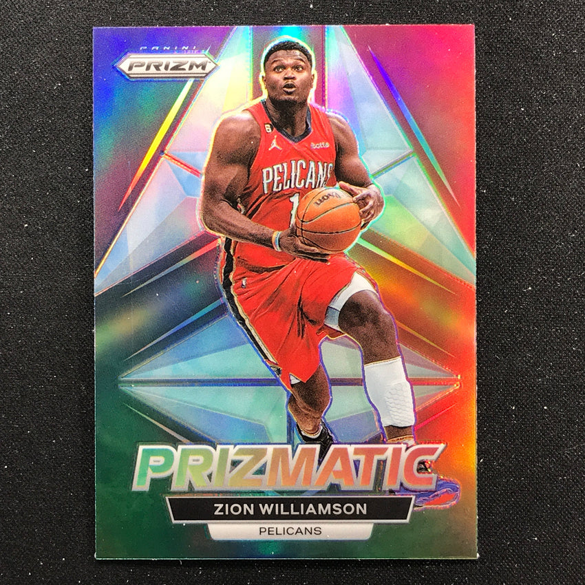 2022-23 Prizm ZION WILLIAMSON Prizmatic Silver Prizm #15