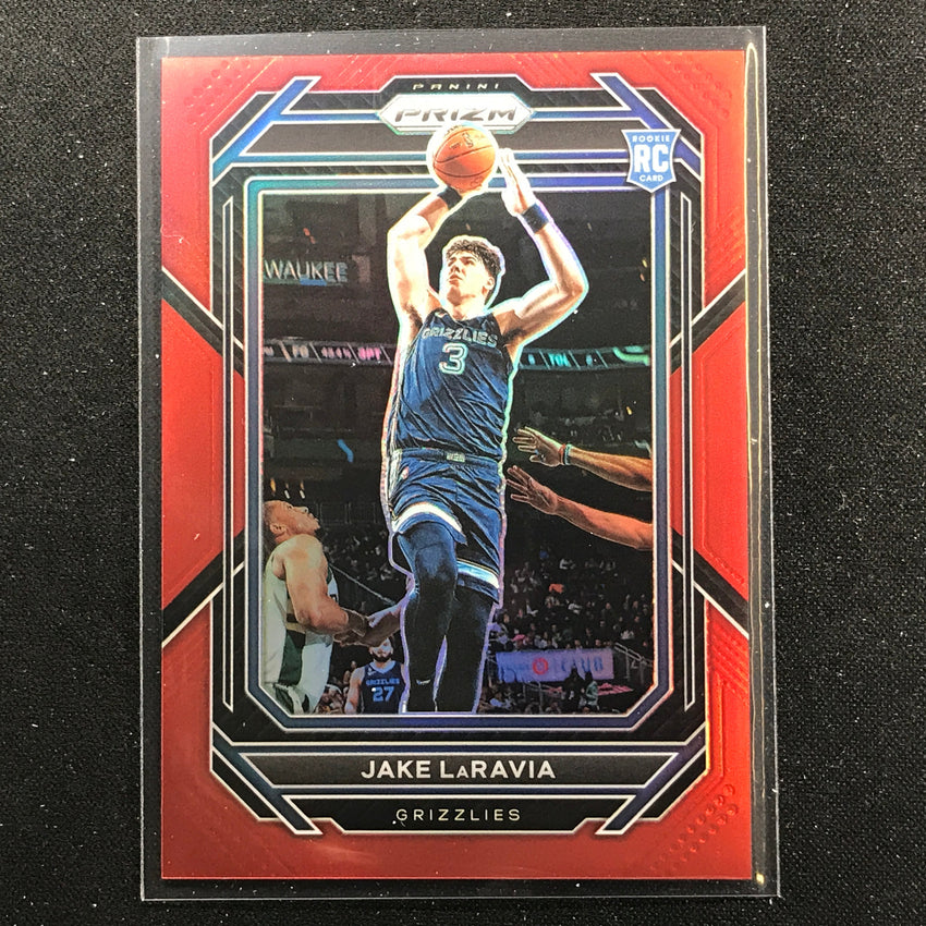 2022-23 Prizm JAKE LARAVIA Rookie Red Prizm /299 #244