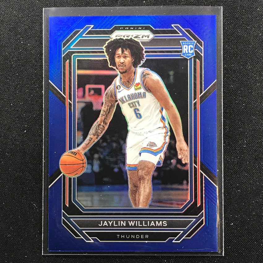 2022-23 Prizm JAYLIN WILLIAMS Rookie Blue Prizm /199 #247