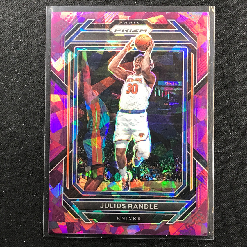 2022-23 Prizm Julius Randle Purple Ice Prizm /149 No 7
