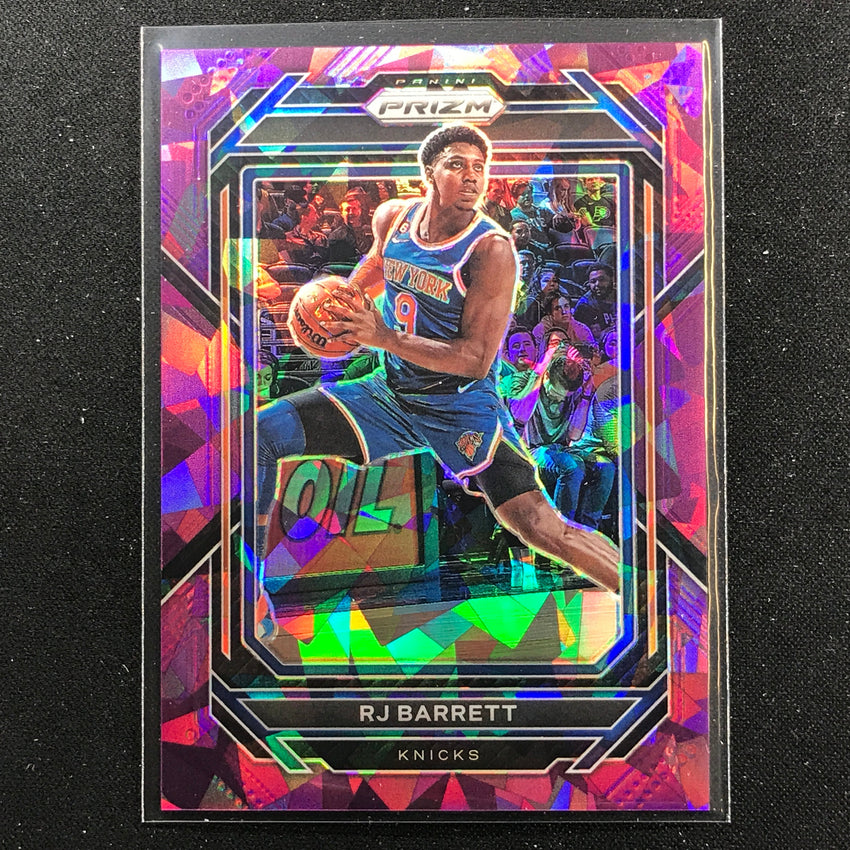 2022-23 Prizm Rj Barrett Purple Ice Prizm /149 No 14