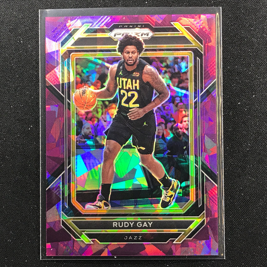 2022-23 Prizm RUDY GAY Purple Ice Prizm /149 #47
