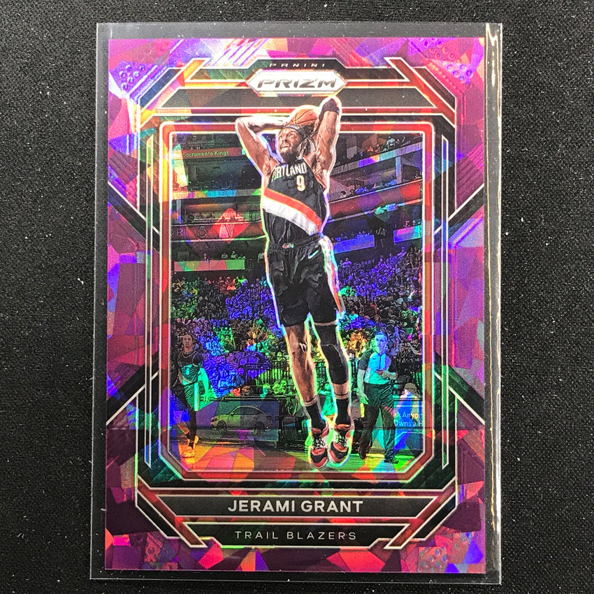 2022-23 Prizm JERAMI GRANT Purple Ice Prizm /149 #58