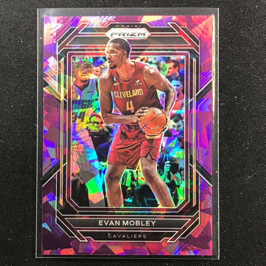 2022-23 Prizm Evan Mobley Purple Ice Prizm /149 No 81